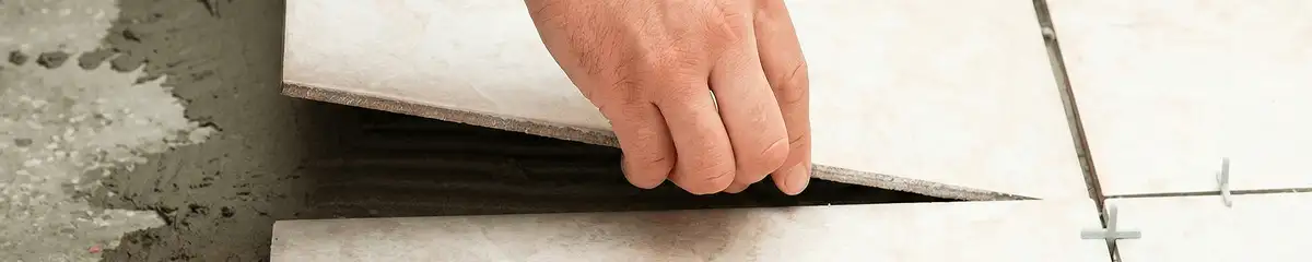 Professional installing ceramic tile floors in Colorado Springs, CO