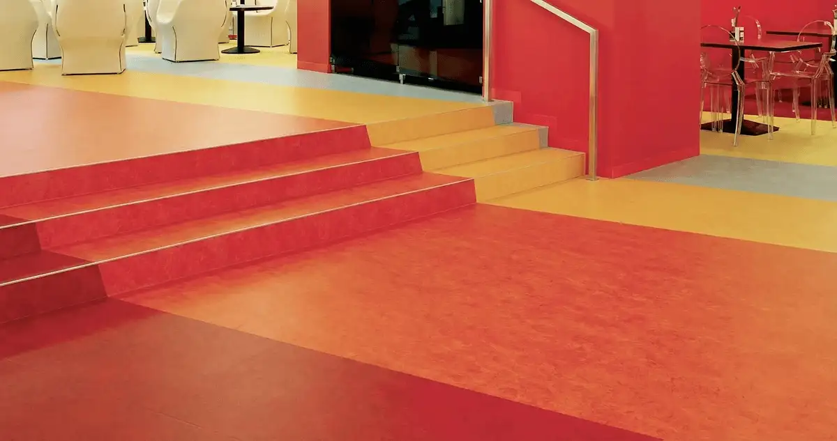 Snack bar with beautiful professionally installed linoleum flooring in Colorado Springs, CO